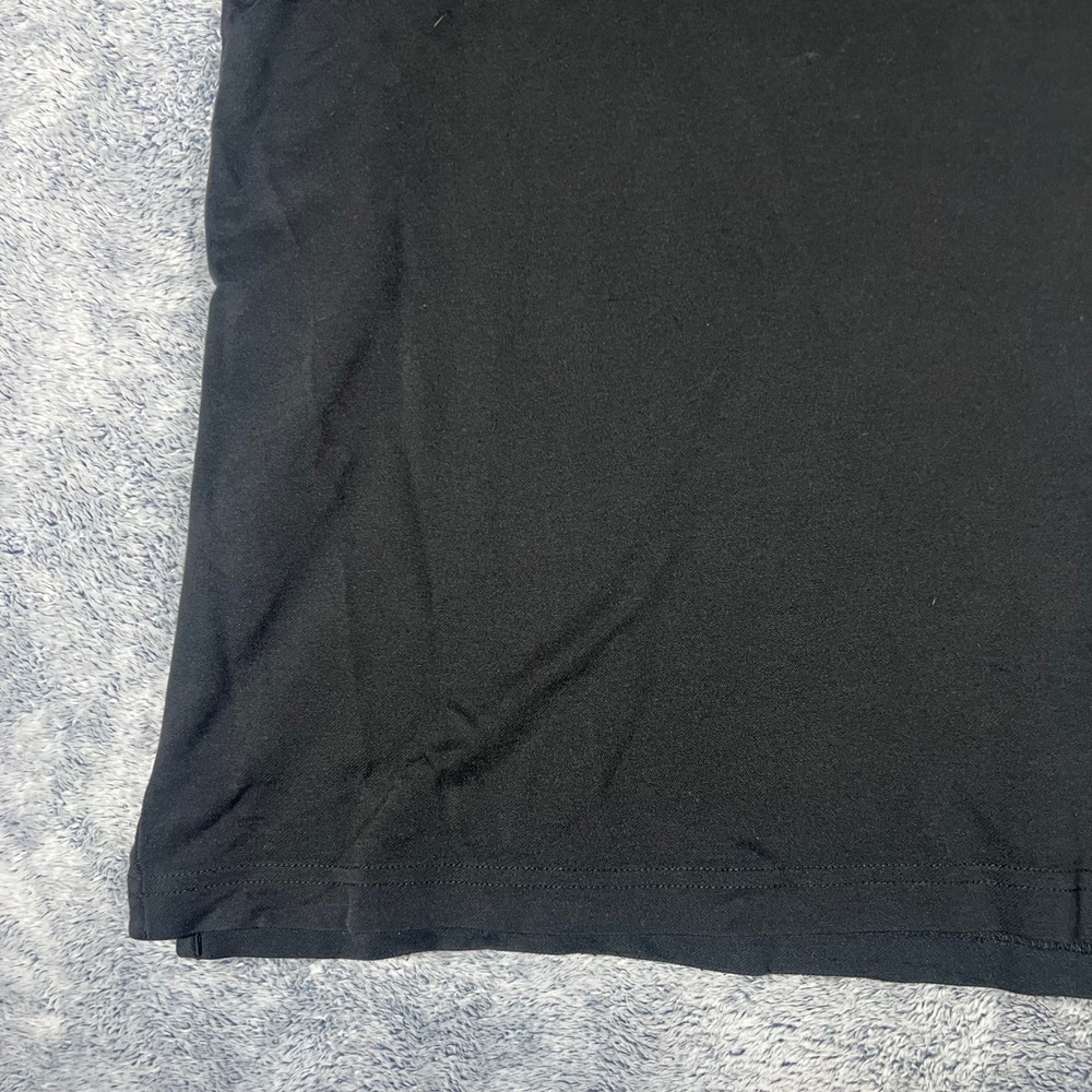 TravisMathew Mens XXL TPC San Antonio Pima Cotton Blend Golf Polo Black Grey - Picture 5 of 16